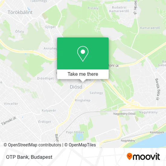 Otp Bank map