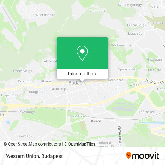 Western Union map