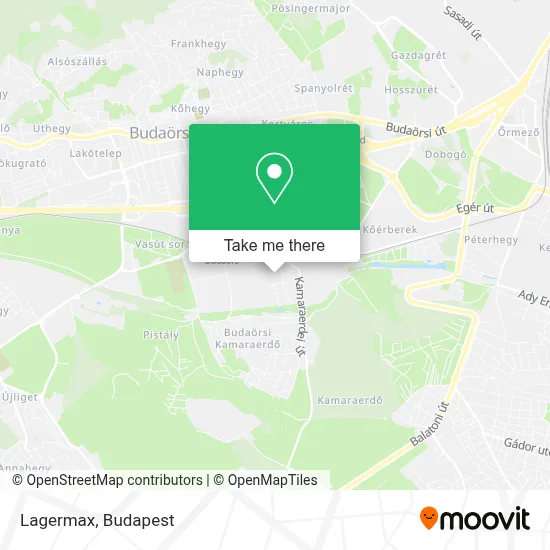 Lagermax map