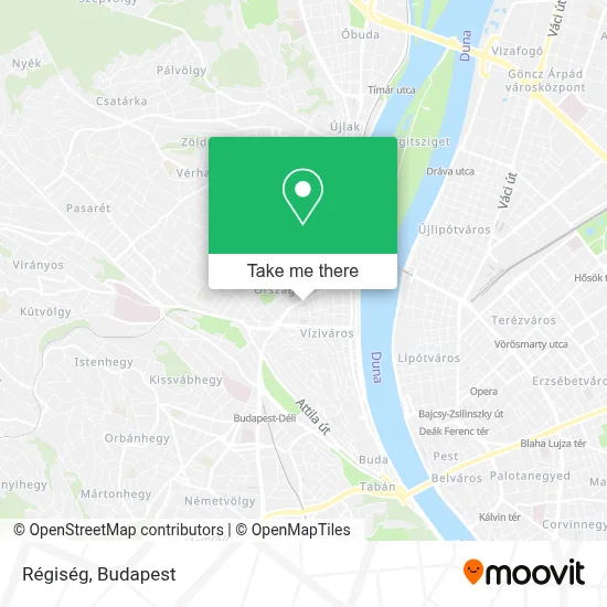Régiség map