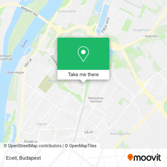 Ecell map