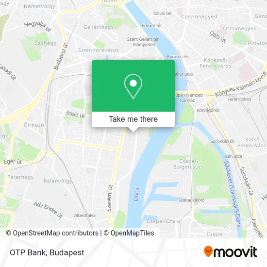 Otp Bank map
