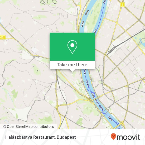 Halászbástya Restaurant map