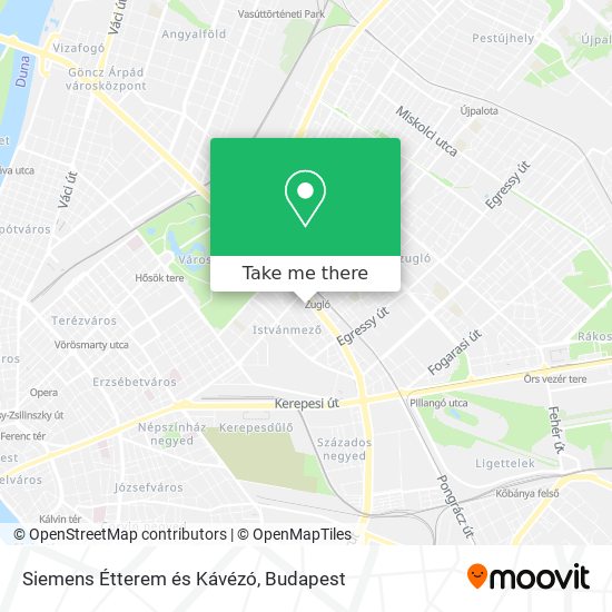 Siemens Étterem és Kávézó map