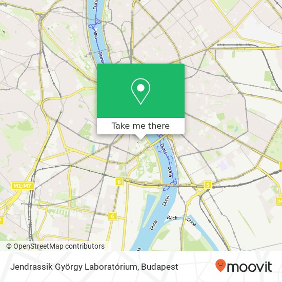 Jendrassik György Laboratórium map