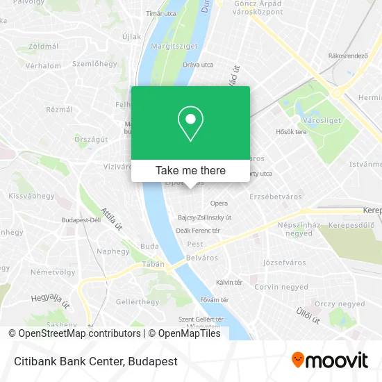 Citibank Bank Center map