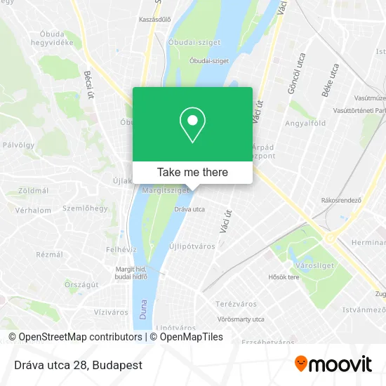 Dráva utca 28 map