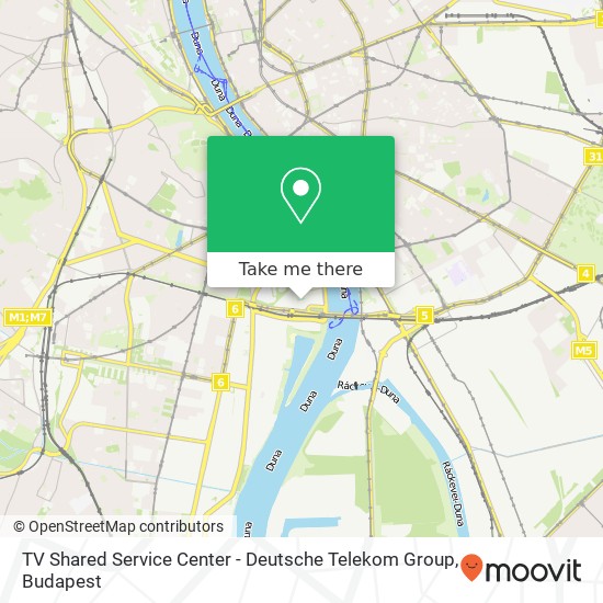 TV Shared Service Center - Deutsche Telekom Group map