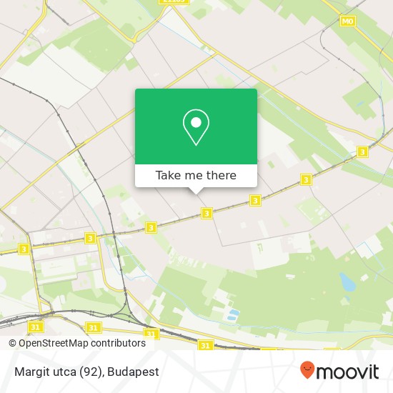 Margit utca (92) map