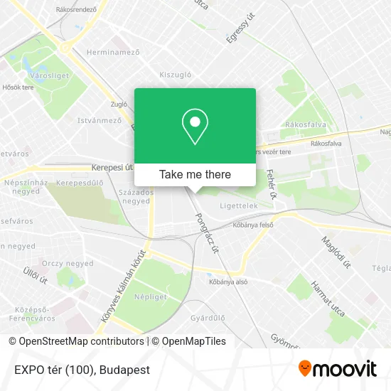 EXPO tér‎ (100) map