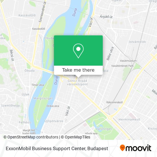 ExxonMobil Business Support Center map