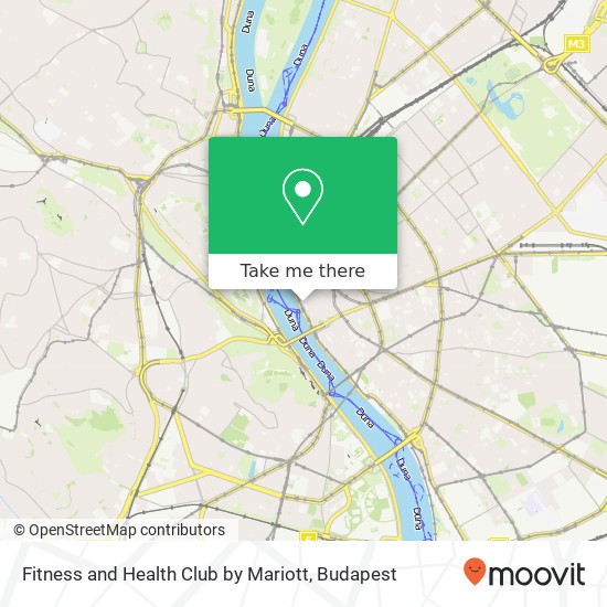 Fitness and Health Club by Mariott map