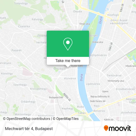 Mechwart tér 4 map