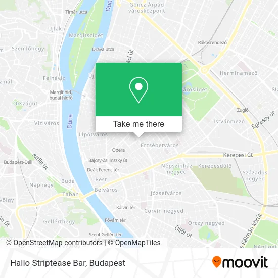 Hallo Striptease Bar map