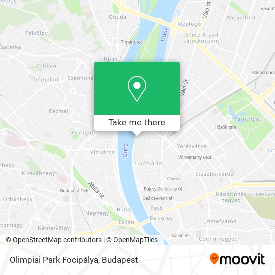 Olimpiai Park Focipálya map