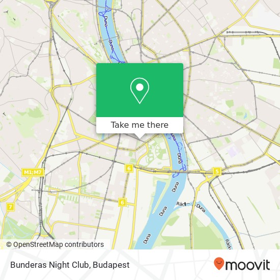 Bunderas Night Club map