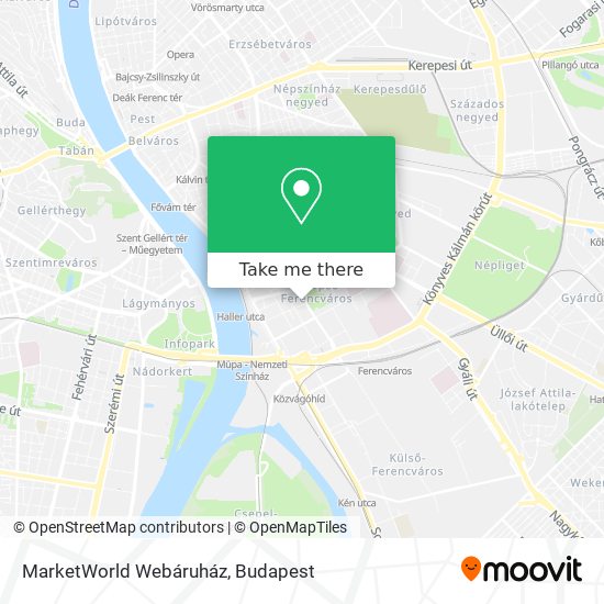MarketWorld Webáruház map
