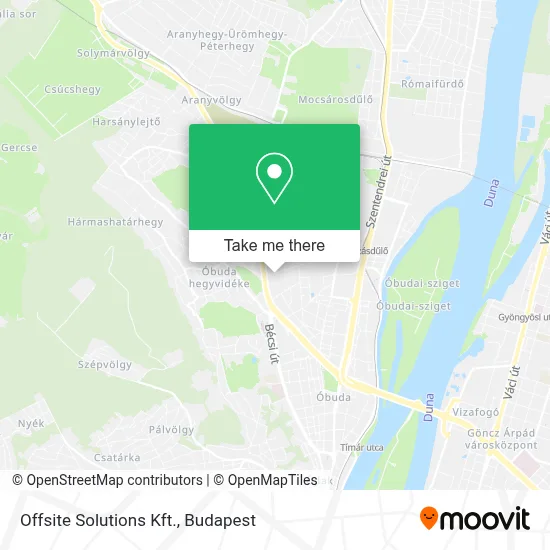 Offsite Solutions Kft. map