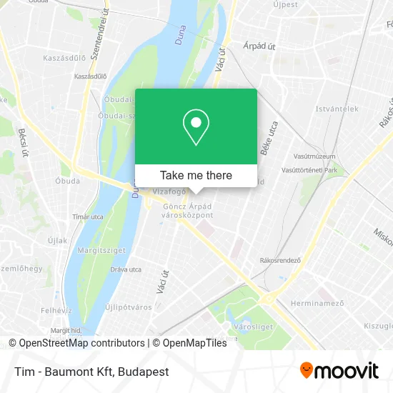 Tim - Baumont Kft map