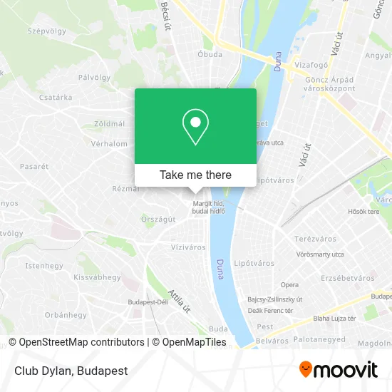 Club Dylan map