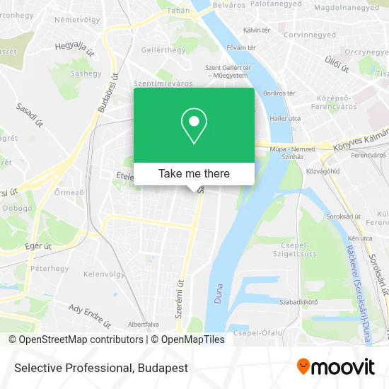 Selective Professional map