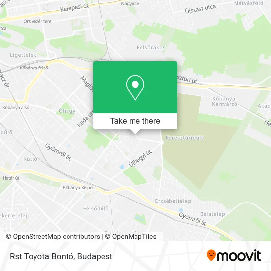 Rst Toyota Bontó map