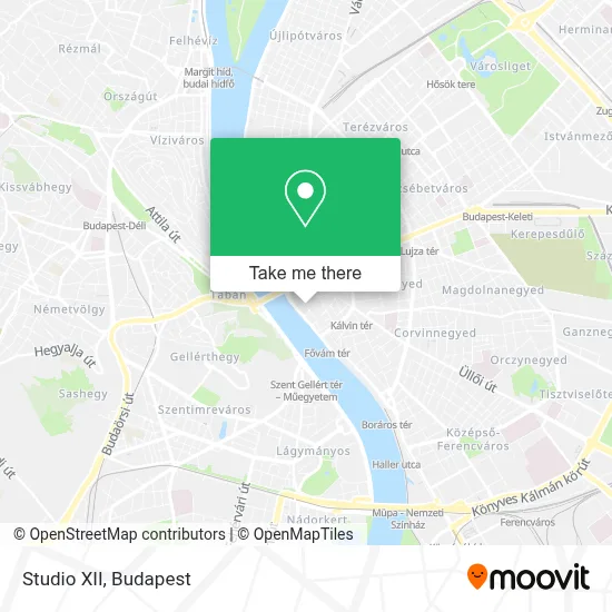 Studio XII map
