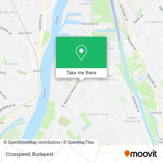 Crosspeed map