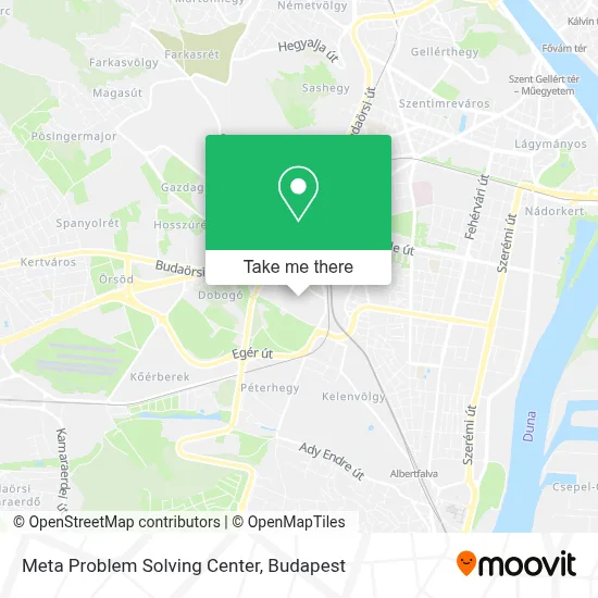 Meta Problem Solving Center map