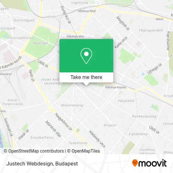Justech Webdesign map