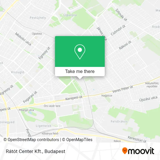 Rátót Center Kft. map