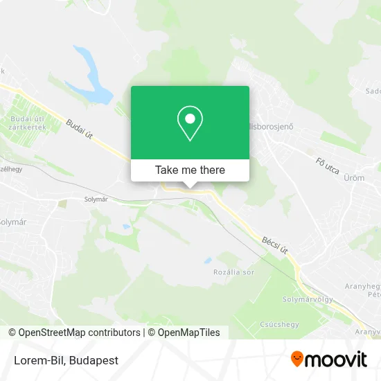 Lorem-Bil map