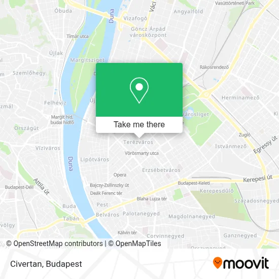 Civertan map