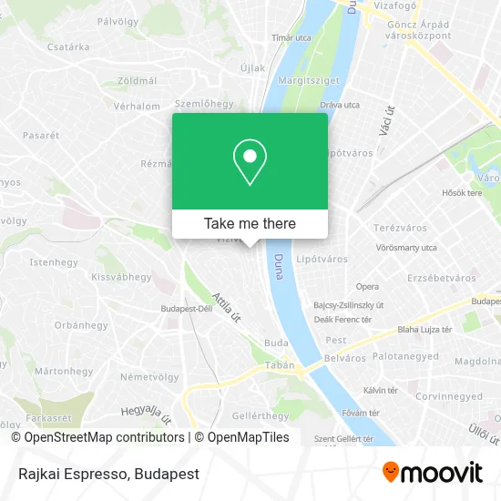 Rajkai Espresso map