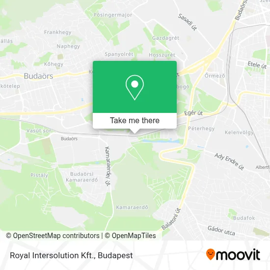 Royal Intersolution Kft. map
