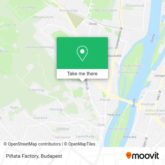 Piñata Factory map