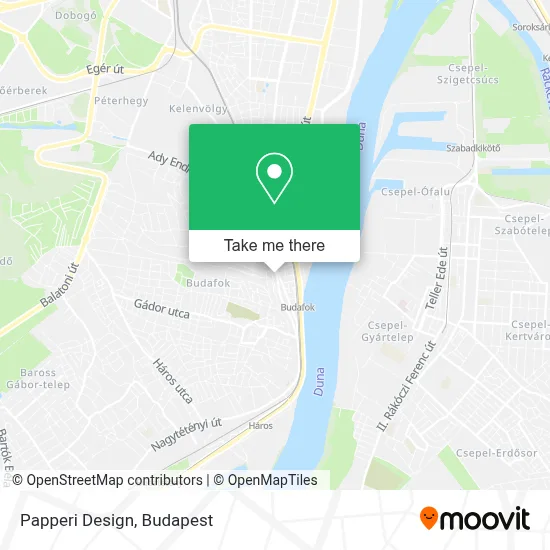 Papperi Design map