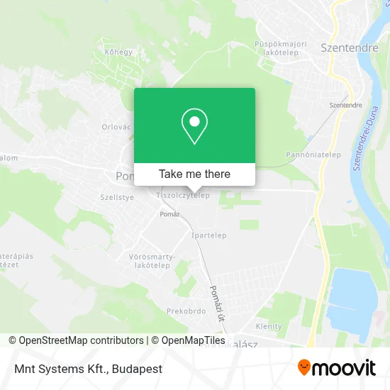 Mnt Systems Kft. map