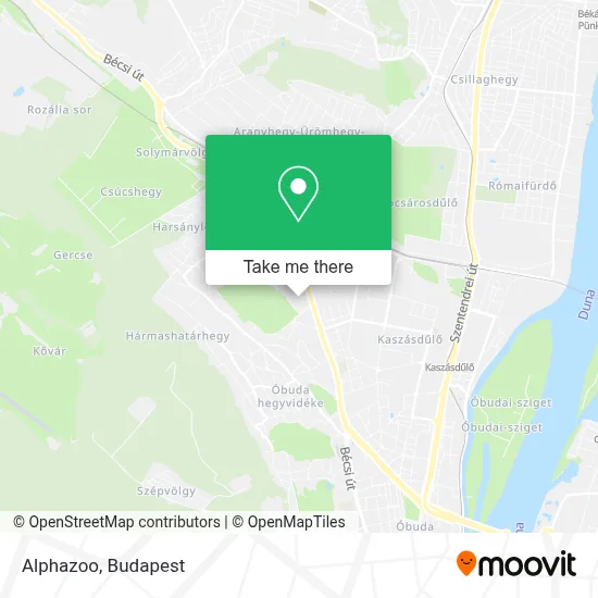 Alphazoo map