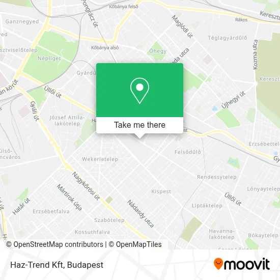 Haz-Trend Kft map