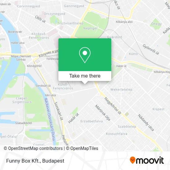 Funny Box Kft. map