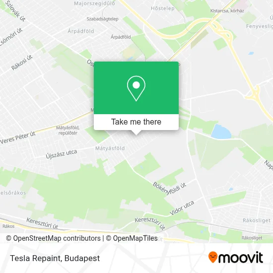 Tesla Repaint map