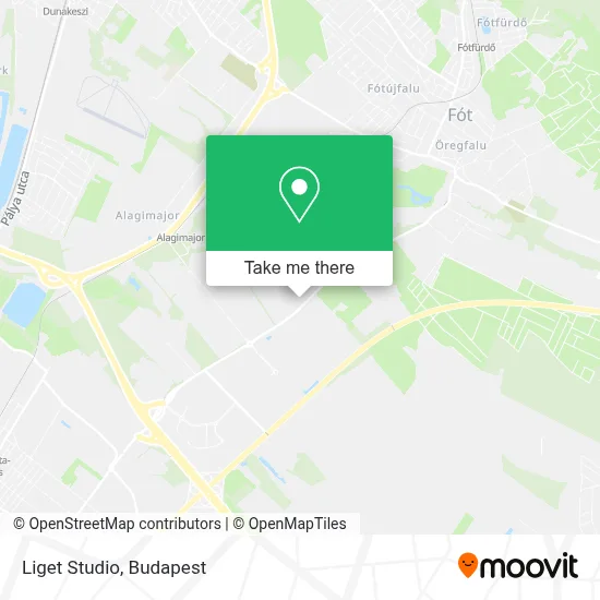 Liget Studio map