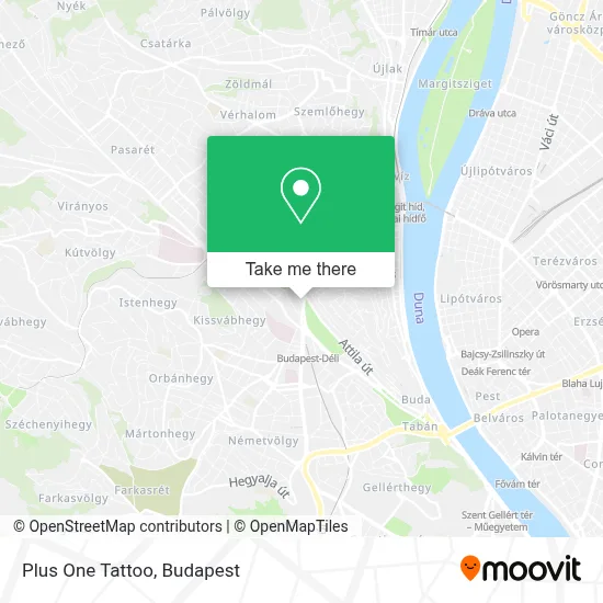 Plus One Tattoo map