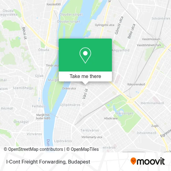 I-Cont Freight Forwarding map