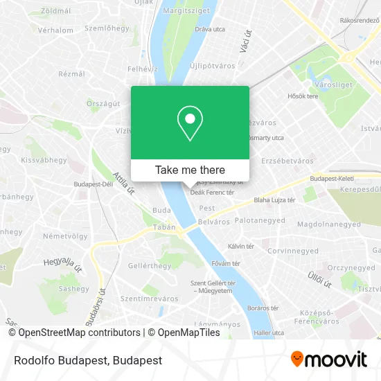 Rodolfo Budapest map