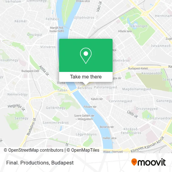 Final. Productions map