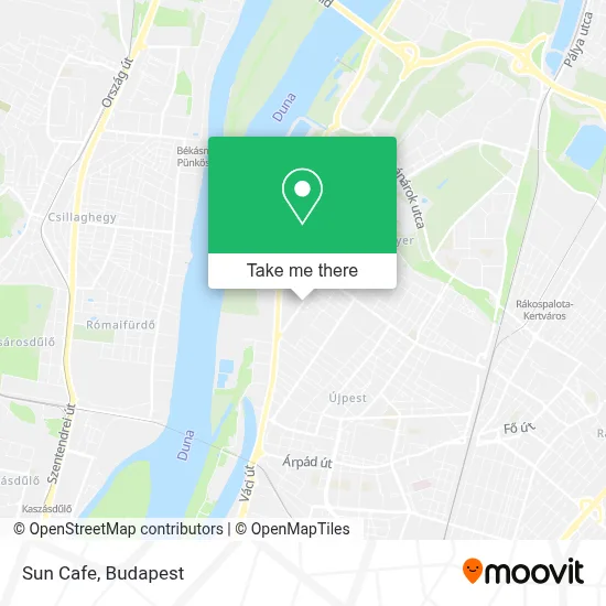 Sun Cafe map