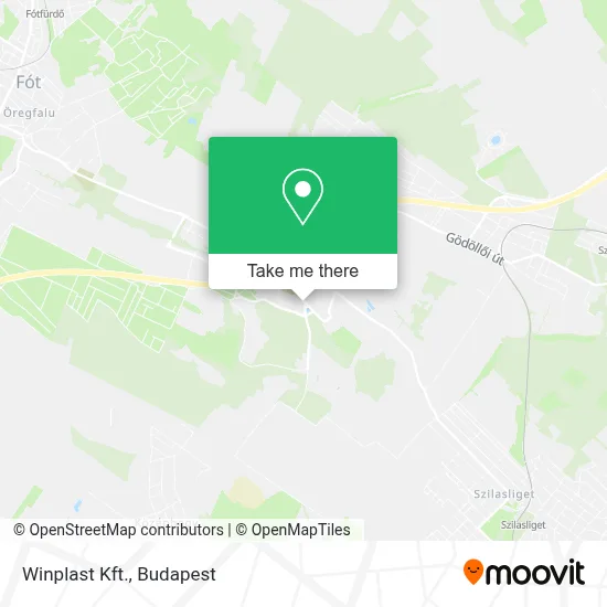 Winplast Kft. map