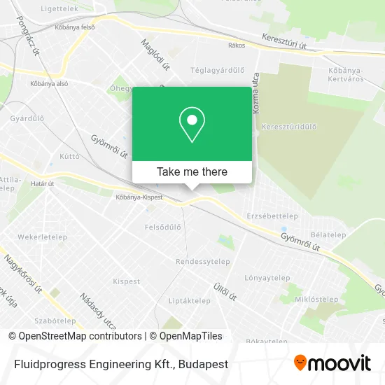 Fluidprogress Engineering Kft. map